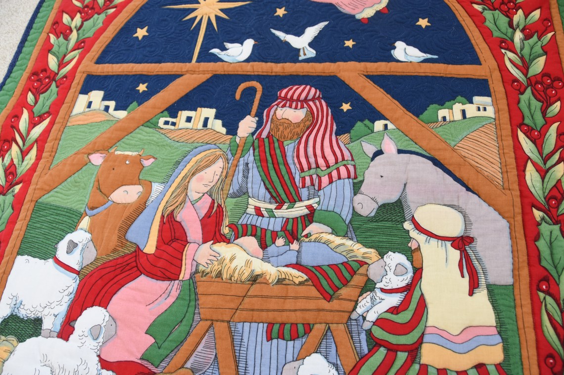 christmas quilt-6407